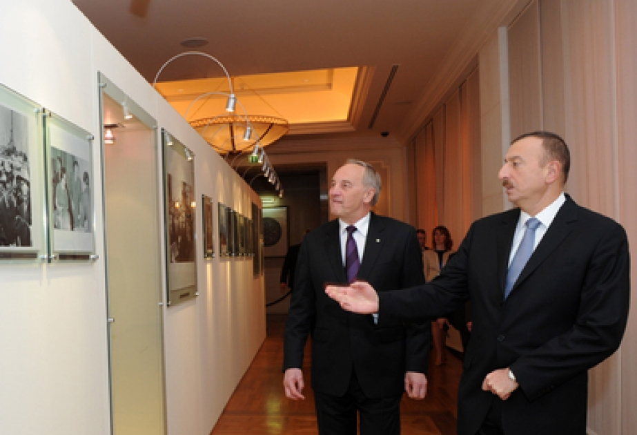 Visite à la Fondation Heydar Aliyev VIDEO