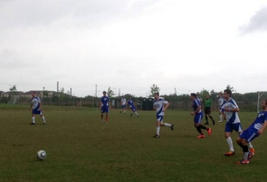 Hyustonda keçirilən futbol üzrə şəhər turnirində Azərbaycan komandası iştirak edir