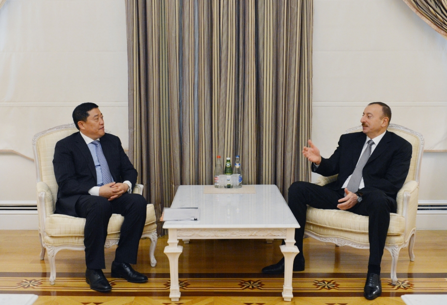Prezident İlham Əliyev Asiya İnkişaf Bankının vitse-prezidentini qəbul etmişdir