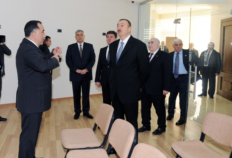 Qəbələ atıcılıq klubunun birinci mərhələsi istifadəyə verilmişdir