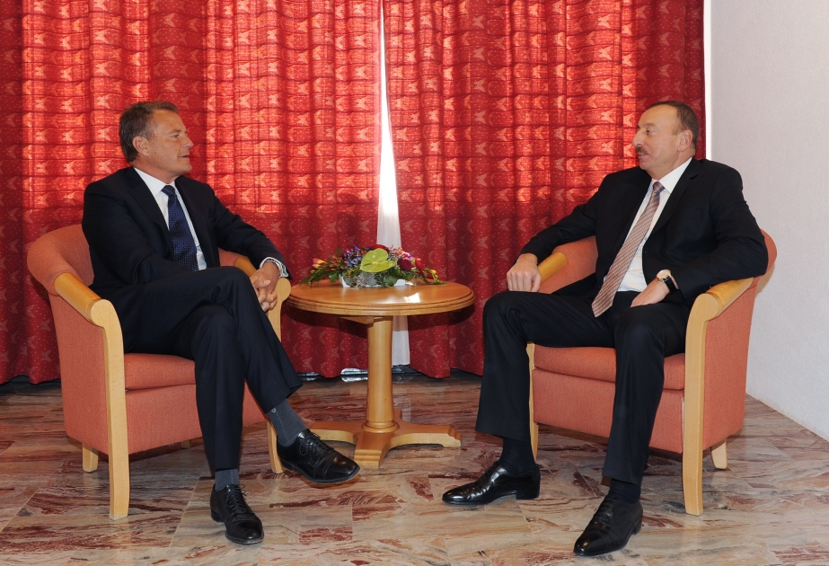 bp şirkətinin sədri ilə görüş