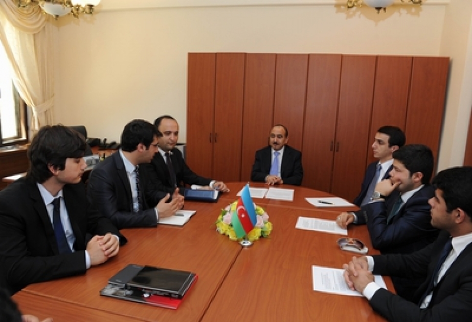 Les jeunes turcs ont rencontré les fonctionnaires azerbaïdjanais