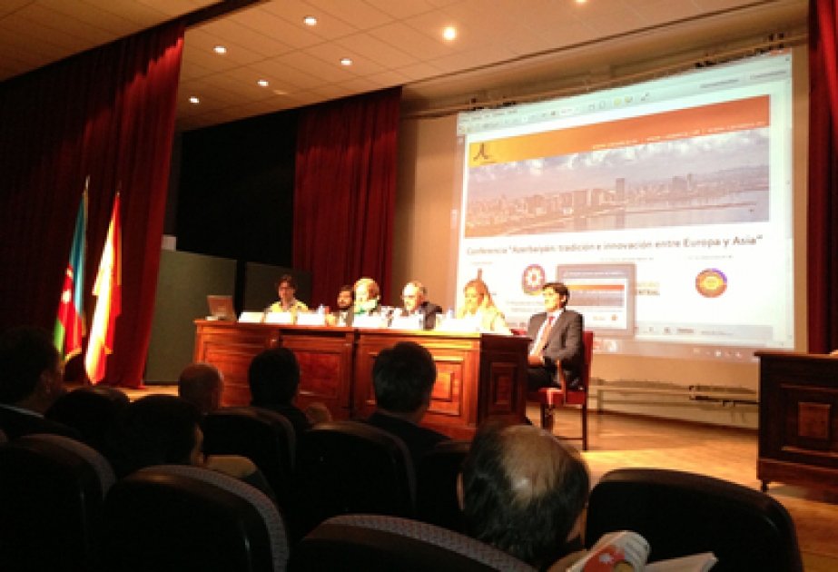 Une conférence sur “L’Azerbaïdjan: Les traditions et les innovations entre l’Europe et l’Asie” à Madrid