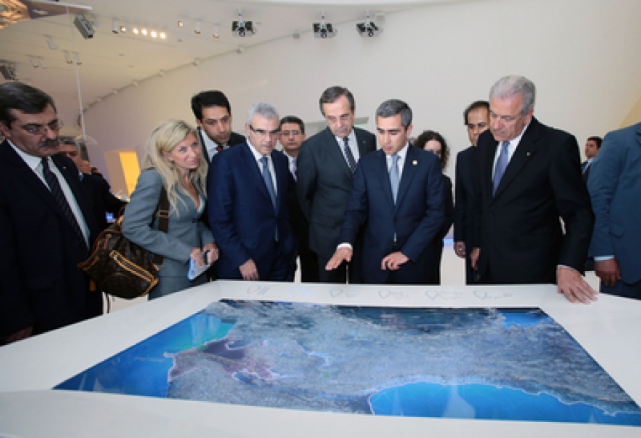 Le Premier ministre grec a visité le Centre Heydar Aliyev