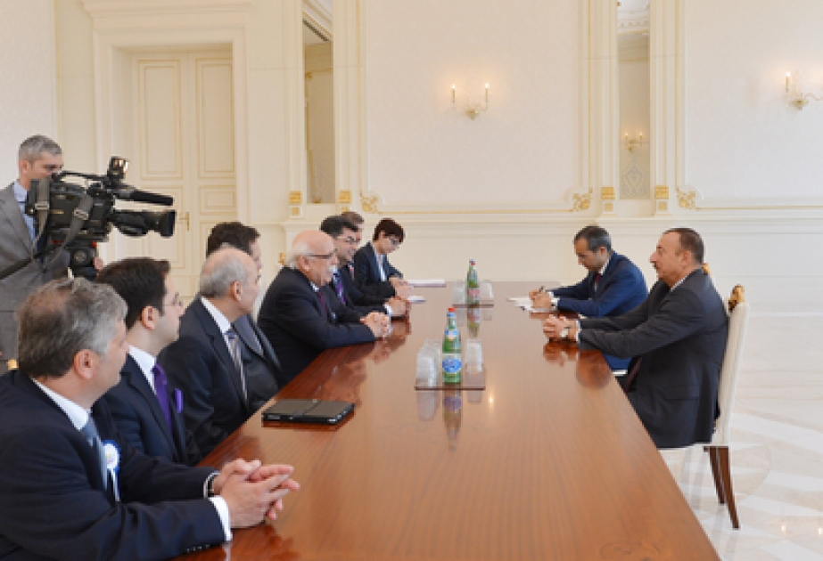 Le président azerbaïdjanais Ilham Aliyev a reçu la délégation conduite par le ministre turc de l’Education nationale VIDEO