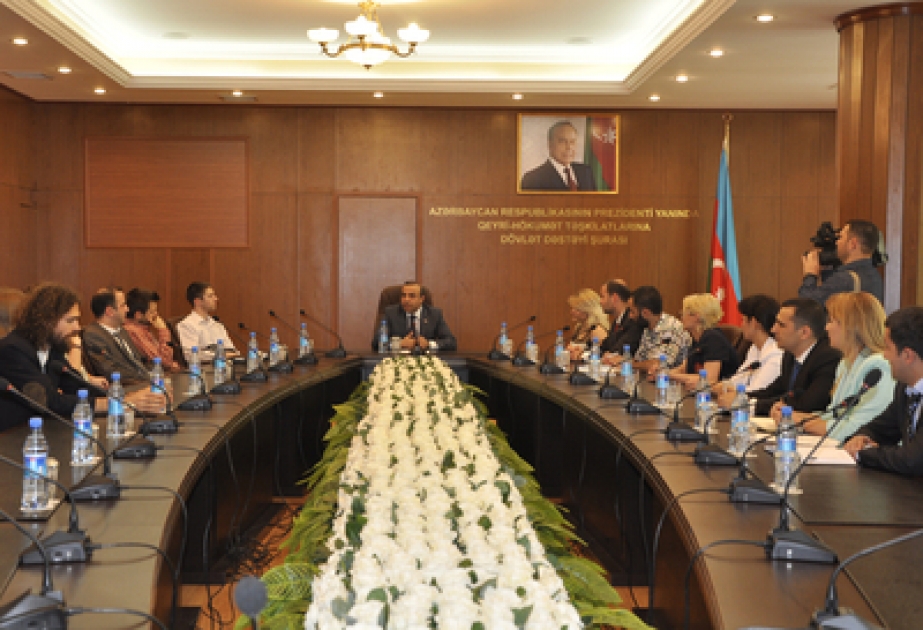 Les représentants du réseau de centre d’études de la jeunesse des pays de Partenariat oriental informés sur l’état actuel de la société civile en Azerbaïdjan