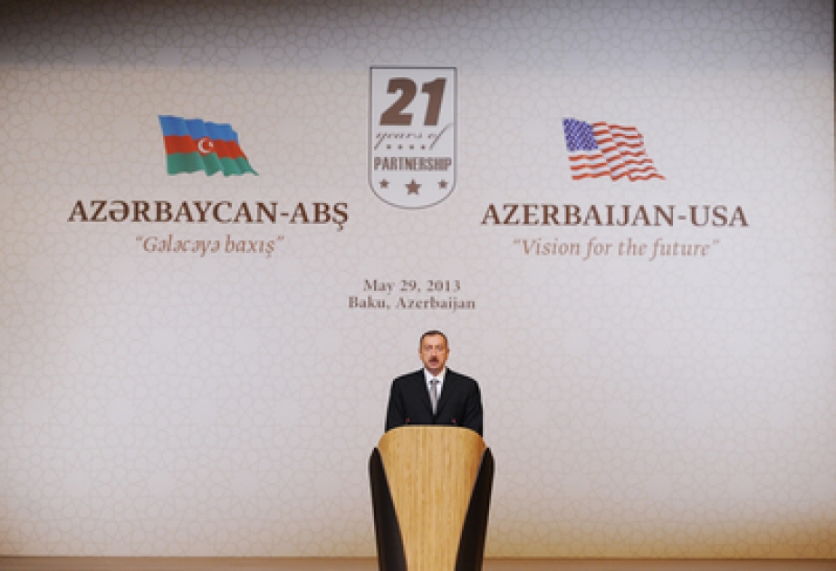 Le président Ilham Aliyev a participé à l’ouverture du Forum azerbaïdjano-américain «Un regard sur l’avenir» à Bakou VIDEO