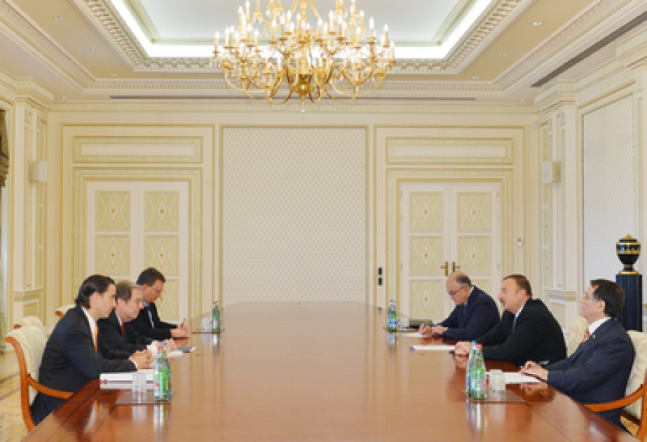 Le président azerbaïdjanais Ilham Aliyev a reçu le sous-secrétaire d’Etat américain pour les affaires de l’énergie VİDEO