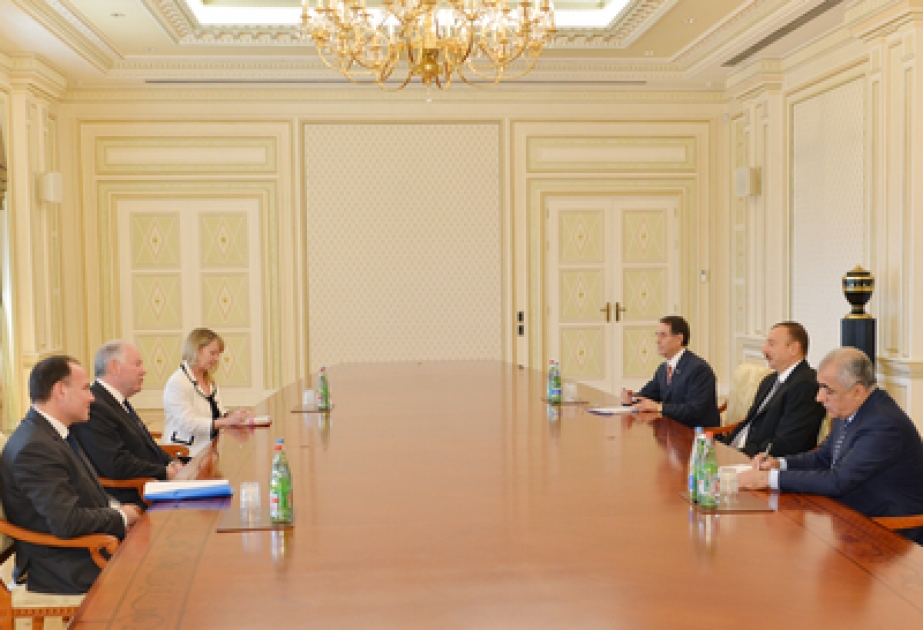 Le président azerbaïdjanais Ilham Aliyev a reçu la délégation dirigée par le parlementaire de la Grande Bretagne et envoyé commercial du premier ministre britannique pour l’Azerbaïdjan, le Kazakhstan et le Turkménistan VİDEO