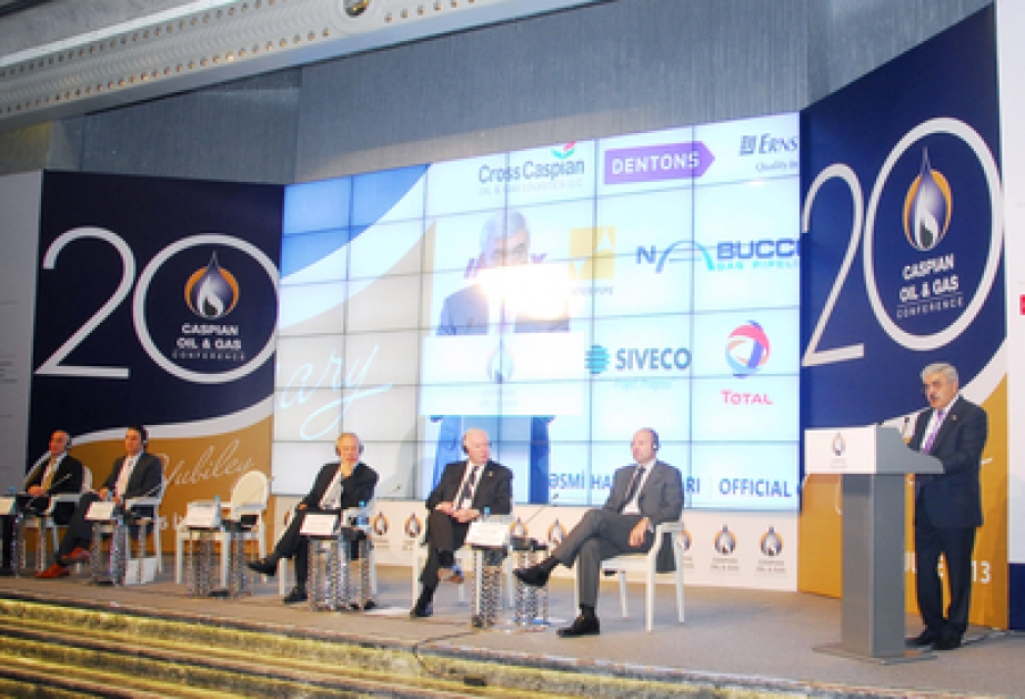 Une réception s’est tenue à l’occasion du XXe Salon international et conférence sur le pétrole, le gaz, le raffinage et la pétrochimie «Caspian Oil and Gas» à Bakou