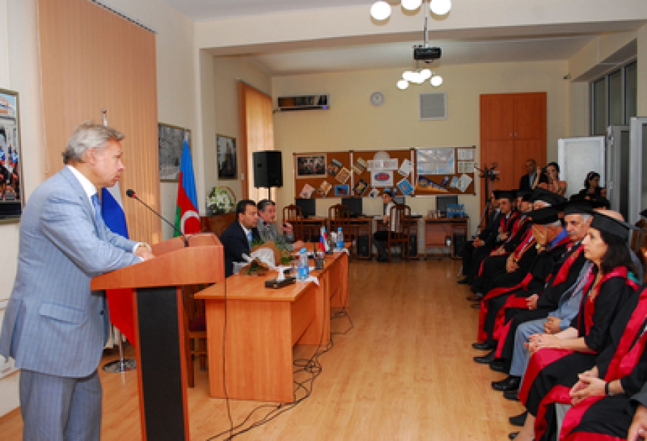 Chairman of Russian State Duma Committee on International Affairs becomes honorary doctor of Azerbaijani University of Languages