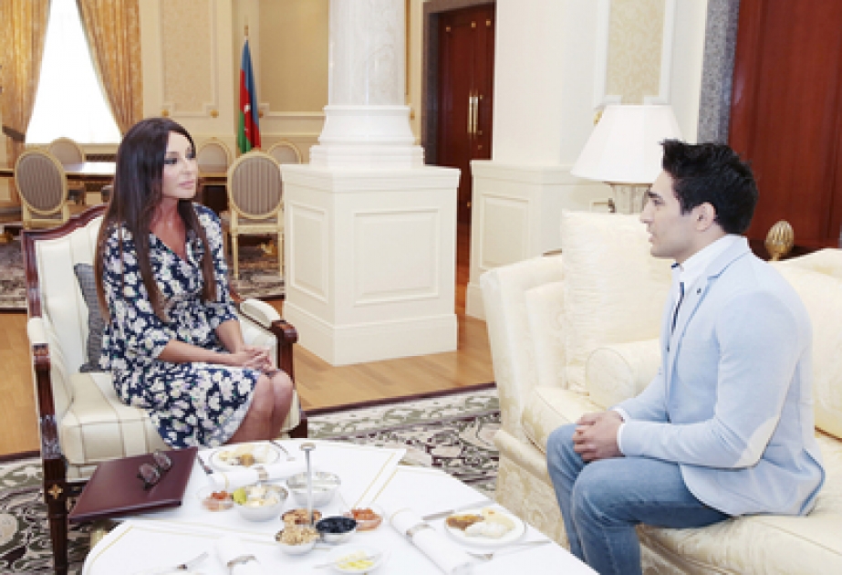 La première dame Mehriban Aliyeva : L’Azerbaïdjan a été déjà représenté avec succès pour la sixième fois au Concours Eurovision de la chanson