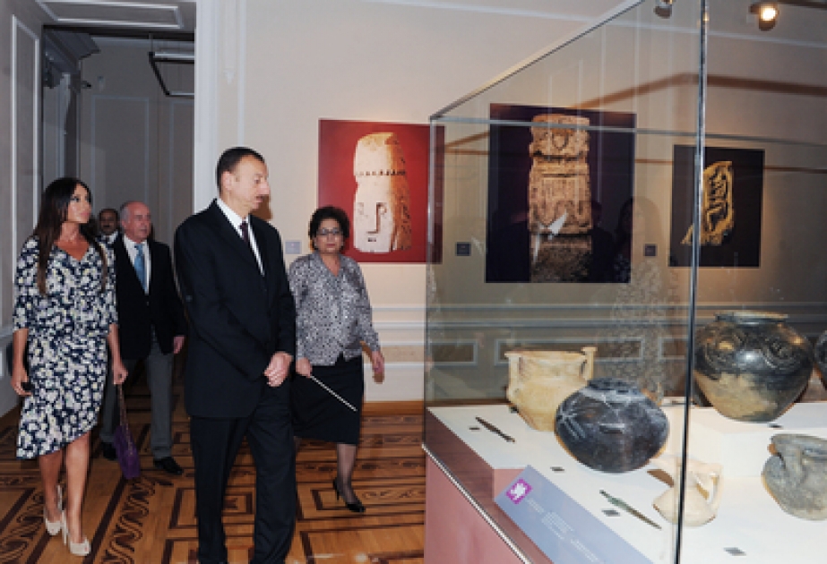 L’inauguration du nouveau bloc du Musée National de Beaux Arts de l’Azerbaïdjan Le président Ilham Aliyev a participé à cette inauguration VİDEO