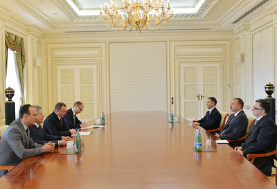 Le président azerbaïdjanais Ilham Aliyev a reçu Vladimir Makeï, ministre des Affaires étrangères de la République de Biélorussie VİDEO