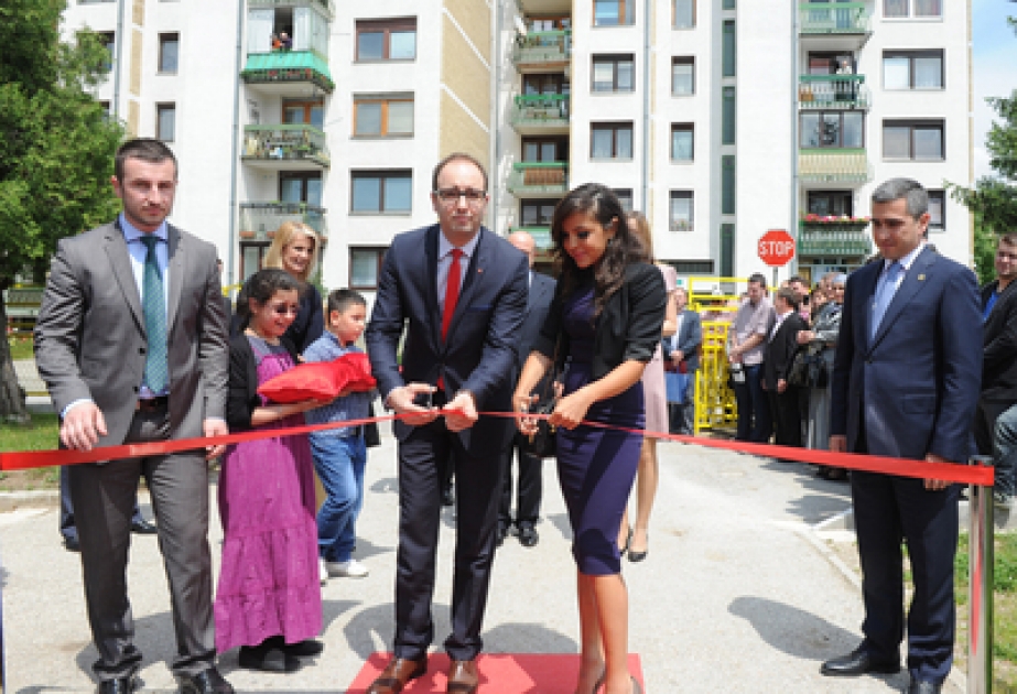 L’ouverture du Centre pour les enfants et les adolescents aveugles et malvoyants avec le soutien de la Fondation Heydar Aliyev