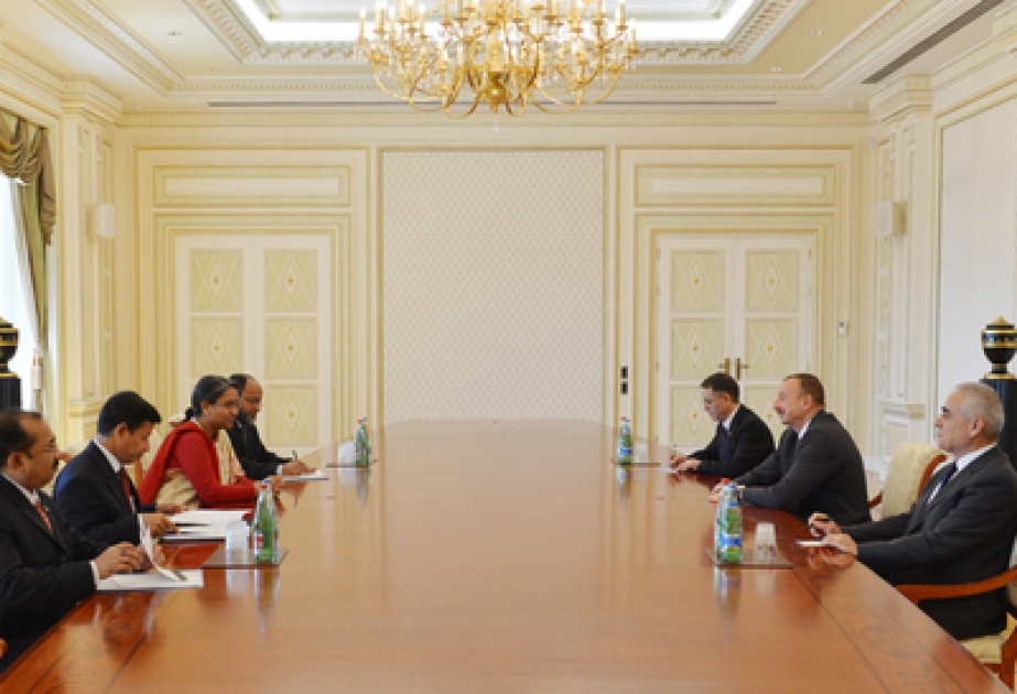Le président azerbaïdjanais Ilham Aliyev a reçu la délégation dirigée par Mme Dupi Moni, ministre des Affaires étrangères du Bangladesh VİDEO