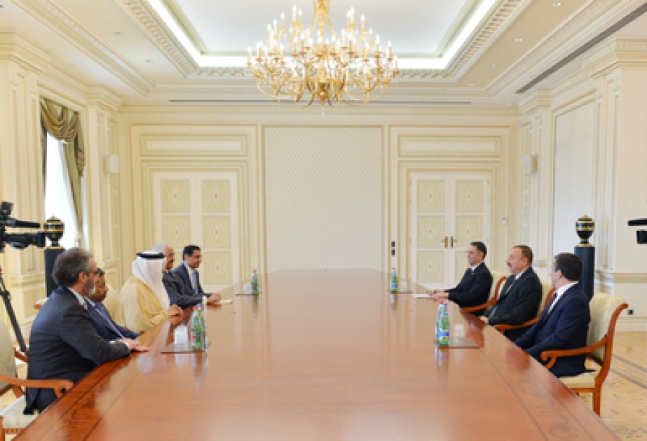 Le président azerbaïdjanais Ilham Aliyev a reçu la délégation conduite par le Secrétaire général du Conseil de coopération du Golf VİDEO