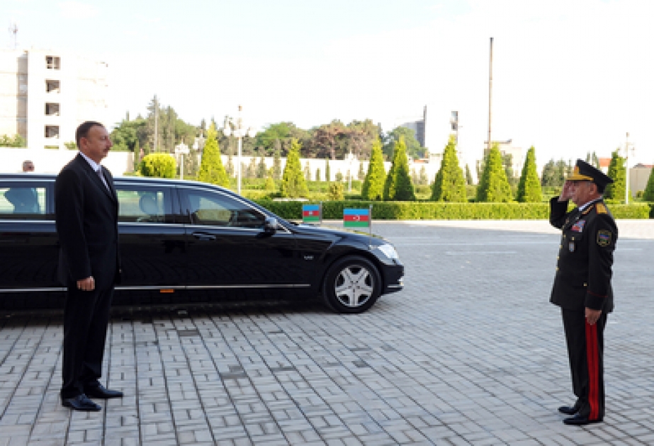 President Ilham Aliyev attends ceremony marking 95th anniversary of founding of Azerbaijani police VİDEO