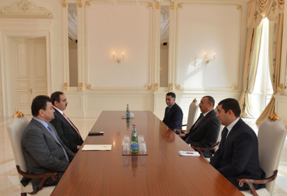 Azerbaijani President Ilham Aliyev receives Afghan Interior Minister VİDEO