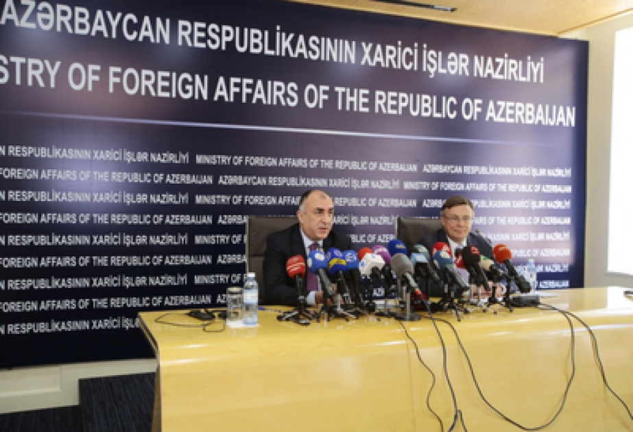 Elmar Mammadyarov: Das Format des nächsten Treffens von aserbaidschanischen und armenischen Außenministern mit Co-Vorsitzenden der Minsker-Gruppe OSZE wird derzeit genauer formuliert