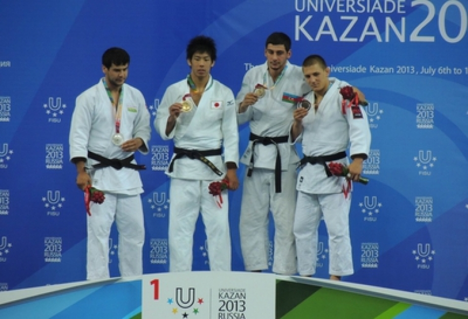 Azeri judo fighter wins bronze at World Summer Universiade