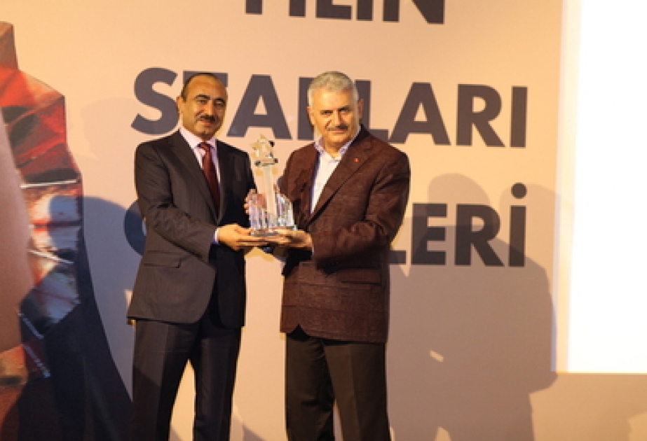 Presentation ceremony of Azerbaijani President-won “President of Decade” award of Turkish Ekovitrin magazine held in Istanbul
