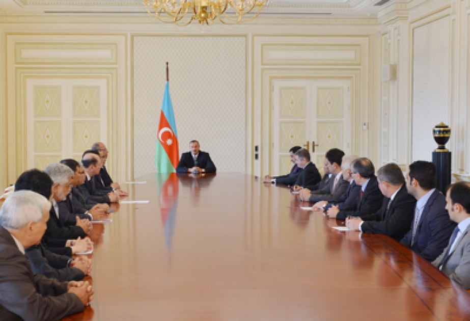 Le président Ilham Aliyev a reçu les ambassadeurs et les responsables des missions diplomatiques des pays musulmans en Azerbaïdjan à l’occasion du mois sacré musulman du Ramadan VİDEO