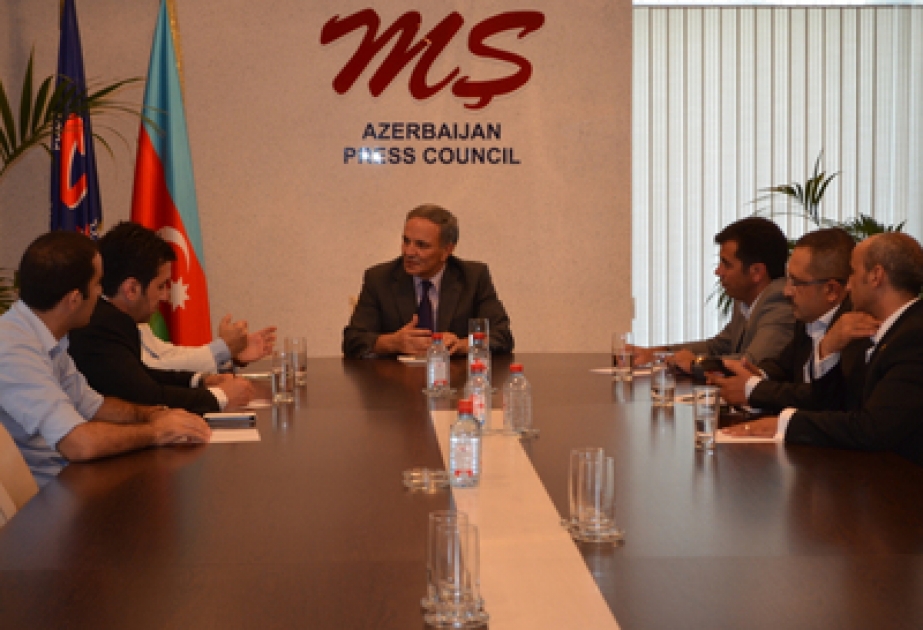 Turkish journalists visit Azerbaijan`s Press Council