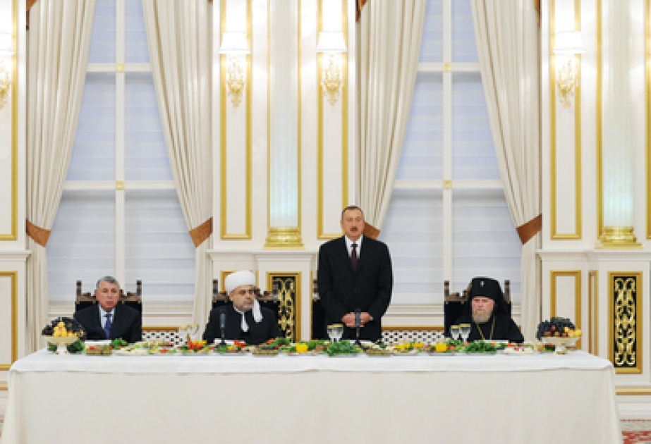Müqəddəs Ramazan ayı münasibətilə iftar mərasimində Azərbaycan Prezidenti İlham Əliyevin çıxışı