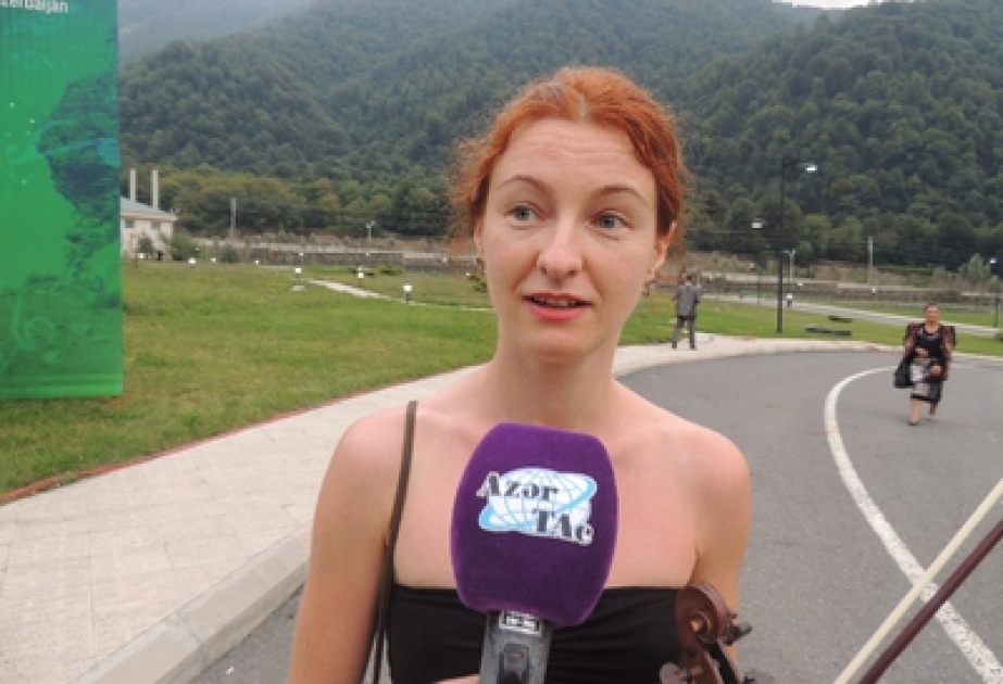 Екатерина Губкова: Я чувствую себя в Азербайджане как на родине
