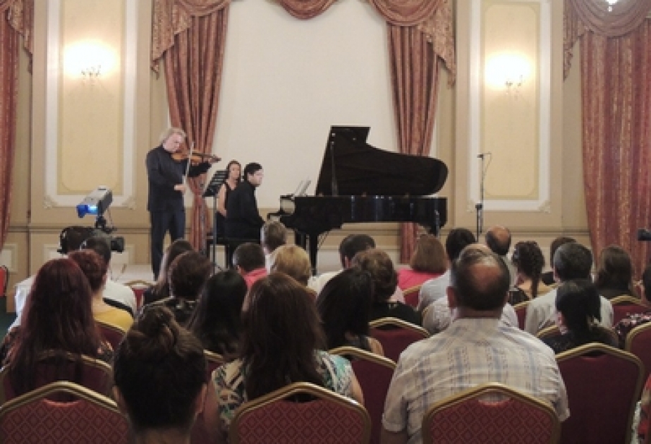 La dernière soirée de musique de chambre a Gabala