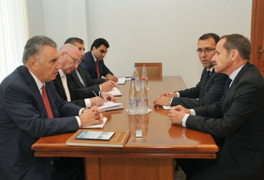Azerbaijani Deputy Prime Minister meets Swiss ambassador