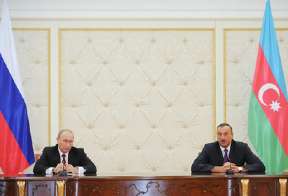 Azərbaycan Prezidenti İlham Əliyev və Rusiya Prezidenti Vladimir Putin bəyanatlarla çıxış etmişlər VİDEO