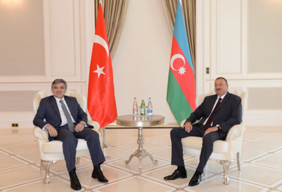 L’entretien du président azerbaïdjanais Ilham Aliyev et de son homologue turc Abdullah Gul à Gabala VİDEO