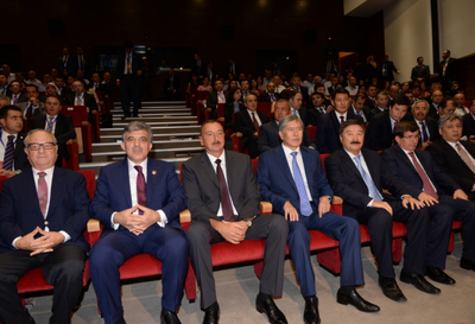 إقامة حفلة موسيقية في إطار القمة الثالثة لمجلس التعاون للدول الناطقة بالتركية في غابالا رؤساء أذربيجان وتركيا وقرغيزستان يحضرون الحفلة