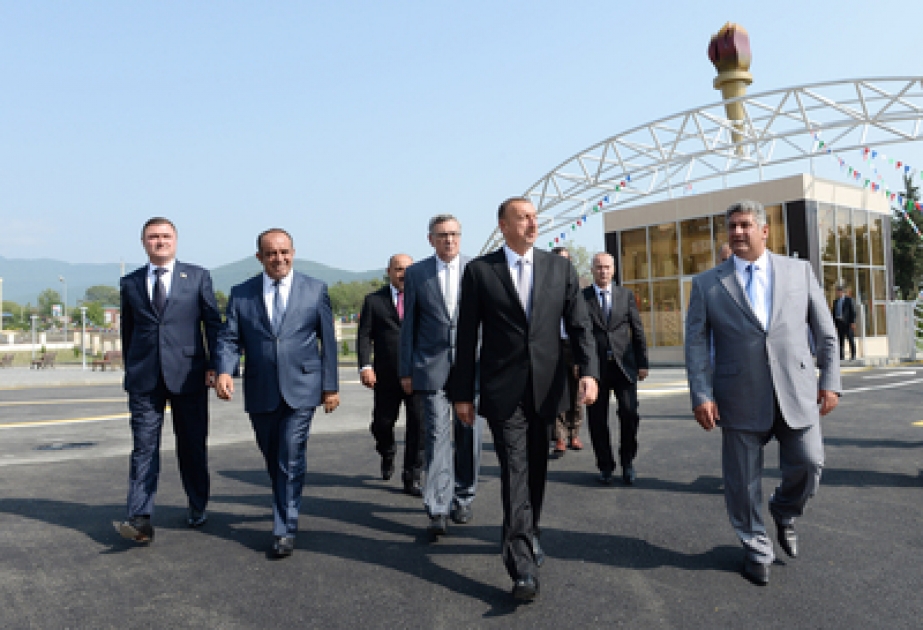 In Gach ein neuer Olympia-Sportkomplex zur Nutzung übergeben VİDEO