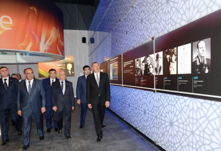 Azerbaijani President inaugurates Heydar Aliyev Center in Gakh VİDEO