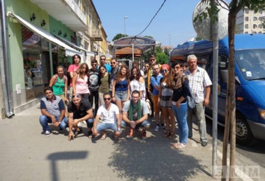 Un groupe de jeunes azerbaïdjanais a été en Serbie
