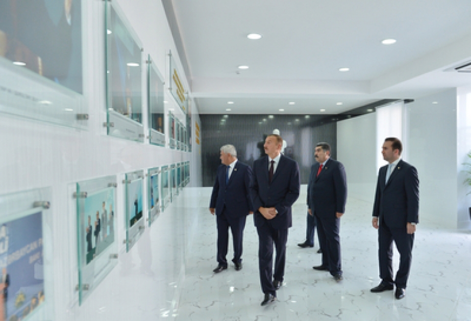 Yeni Azərbaycan Partiyası Sabirabad rayon təşkilatının inzibati binası istifadəyə verilmişdir VİDEO