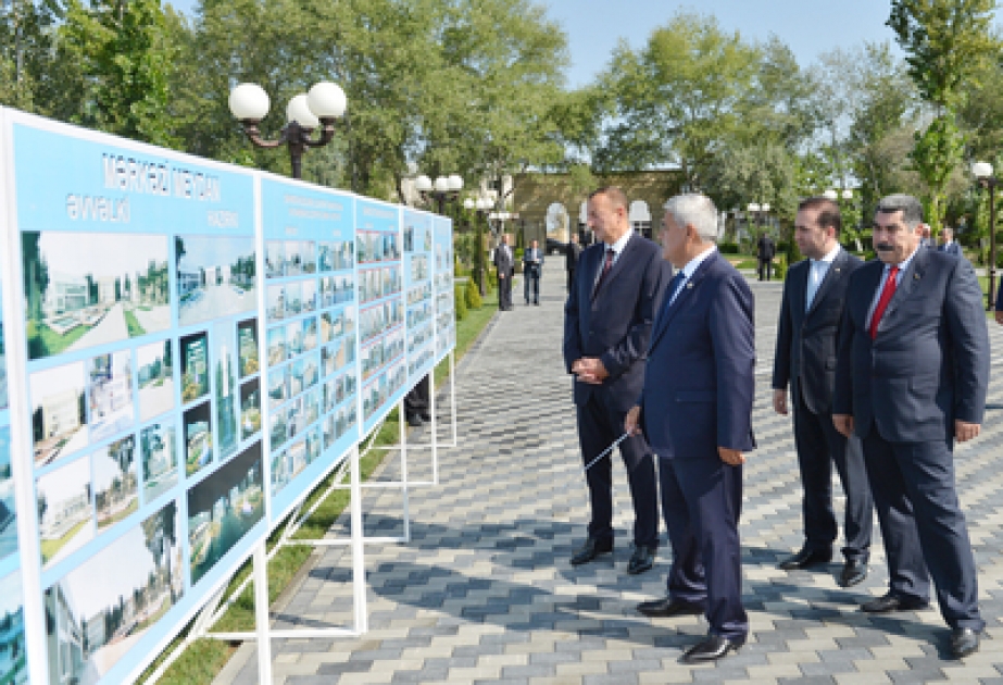 Le Centre Heydar Aliyev a été mis en service à Sabirabad VİDEO