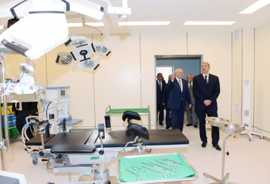 L’Hôpital central de la région d’Aghdjabadi a été mis en service VİDEO