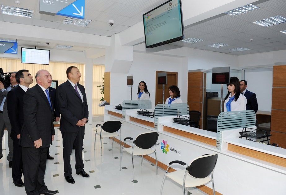 Vətəndaşlara Xidmət və Sosial İnnovasiyalar üzrə Dövlət Agentliyinin Sumqayıt “ASAN xidmət” mərkəzi açılmışdır VIDEO
