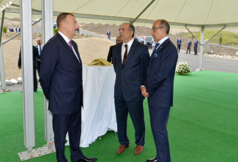 In Gedabej ein neues Unternehmen ”Azerbaijan International Mining Company Limited” in Betrieb gesetzt VİDEO