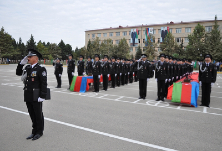 Курсанты, поступившие в Академию имени Гейдара Алиева Министерства национальной безопасности, принесли присягу на верность Родине