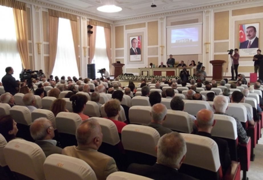 В новом учебно-практическом центре отдыха Бакинского государственного университета в Губе состоялось расширенное заседание ученого совета