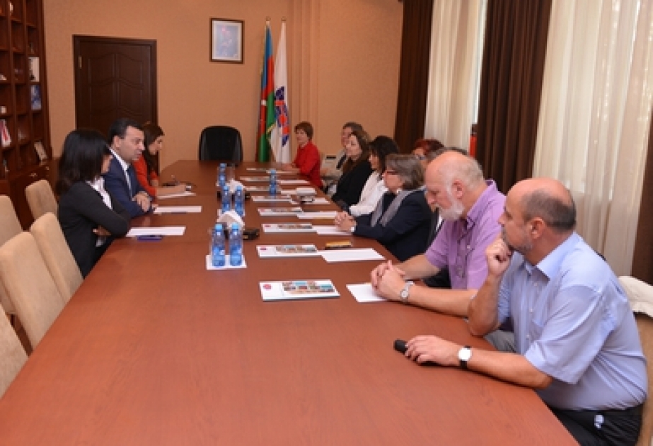 European university representatives visit Azerbaijan University of Languages
