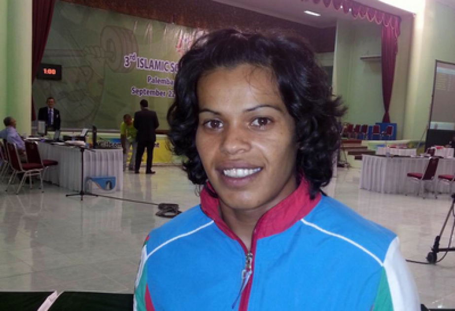 Azerbaijani female weightlifter claims silver at Islamic Solidarity Games