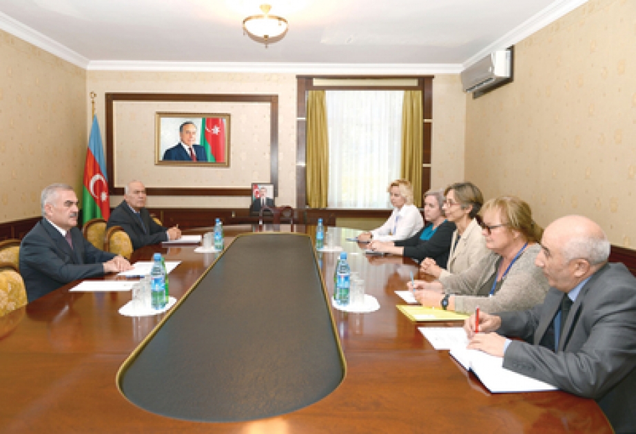 Chairman of National Assembly of Nakhchivan Autonomous Republic meets OSCE official