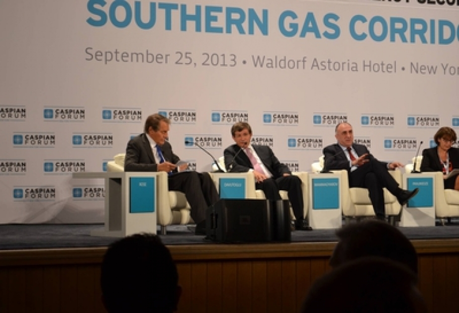 Second session of Caspian Forum focuses on European energy security