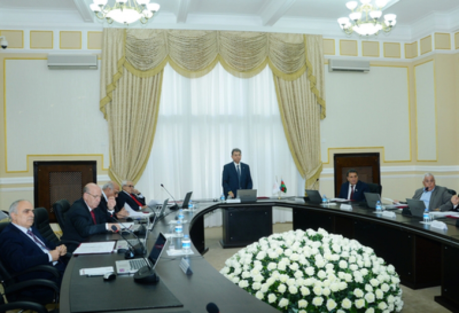 Состоялось очередное заседание Президиума Национальной Академии наук Азербайджана